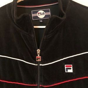 Men’s Velour Fila Jacket